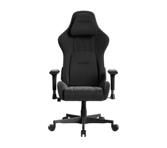 Fotel Hator Darkside 3 Fabric Size M Gamingowy do 100kg Tkanina Czarny