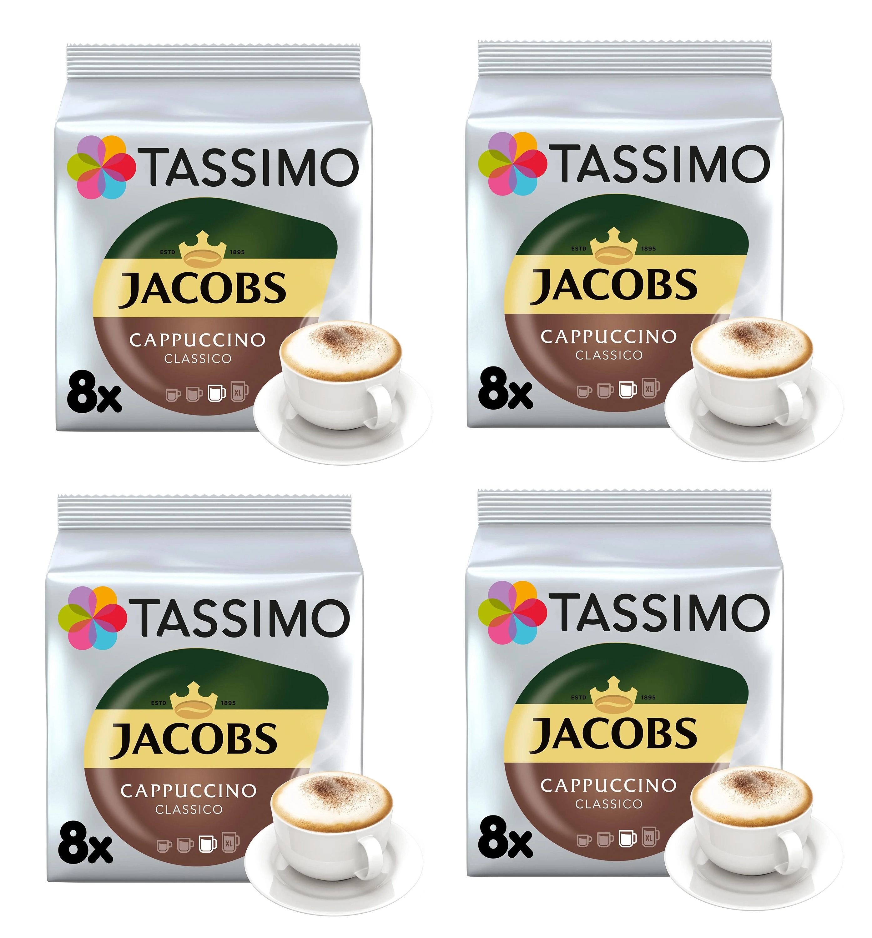 Kapsułki Tassimo Cappuccino 64szt.