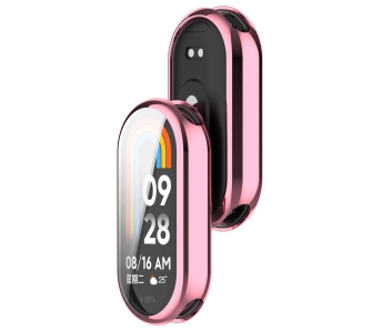 Nakładka na tarczę Bizon Felipe do Xiaomi Smart Band 10 różowy