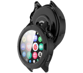 Bizon ze szkłem do Xiaomi Watch S4 czarny