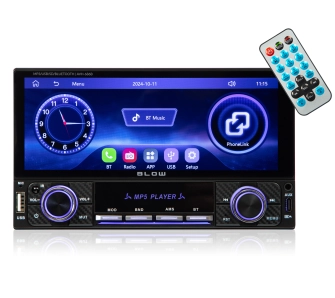 Radioodtwarzacz samochodowy BLOW AVH-686B z USB 4x50W Bluetooth CarPlay Android Auto
