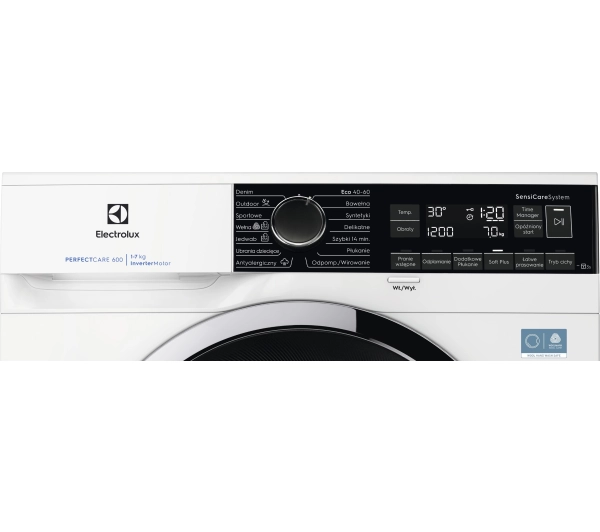Electrolux 600 SensiCare EWS6227CP Slim 7kg 1200obr/min - Kup na Raty - RRSO 0%