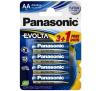 Baterie Panasonic AA Evolta (3 + 1 szt.)