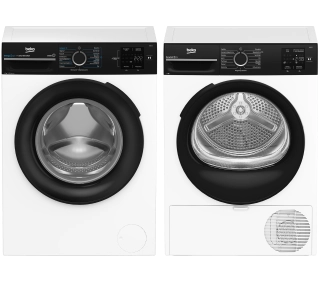 Beko pralka b300 BM3WFSU37015WBPB EnergySpin Slim 7kg 1000obr/min + suszarka b300 BM3T37239WBPB Slim 47cm 7kg - Kup na Raty - RRSO 0%