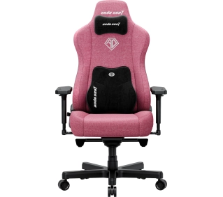 Anda Seat Kaiser 3E XL Gamingowy do 150kg Tkanina Różowy - Kup na Raty - RRSO 0%