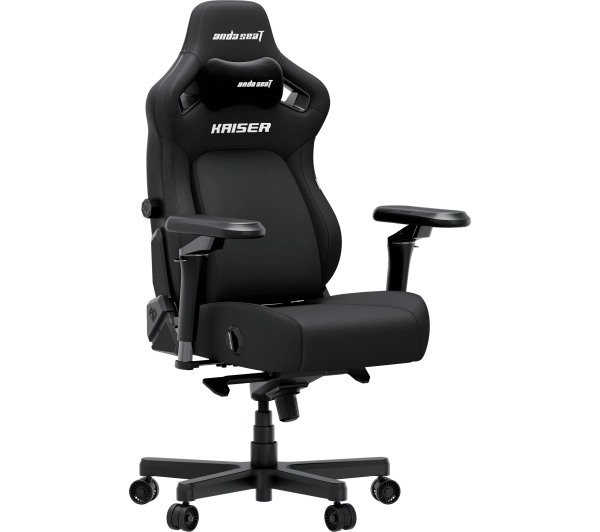 Anda Seat Kaiser 4 V2 XL Gamingowy do 150kg Tkanina Czarny - Kup na Raty - RRSO 0%
