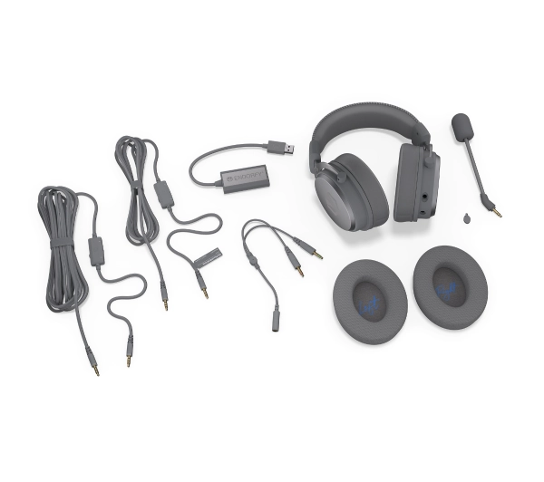Endorfy Viro Plus USB Atl Nauszne Szary