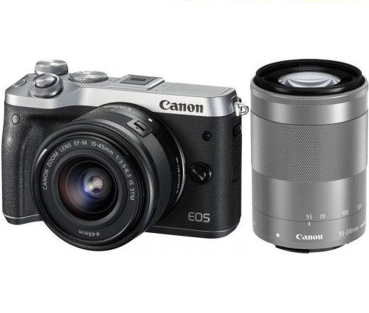 Canon EOS M6 + EF-M 15-45mm + EF-M 55-200mm