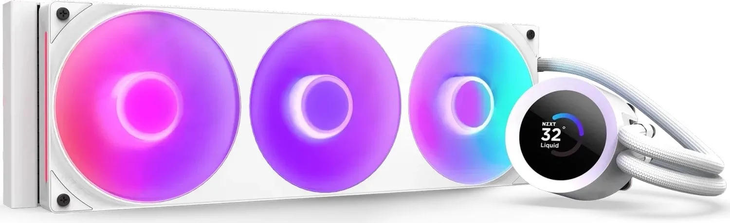 Chłodzenie NZXT Kraken Plus 360 RGB Biały