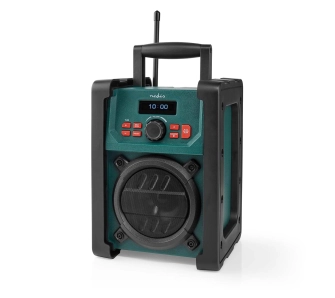 Radioodbiornik Nedis RDDB3100GN Radio FM DAB+ Bluetooth Czarno-zielony