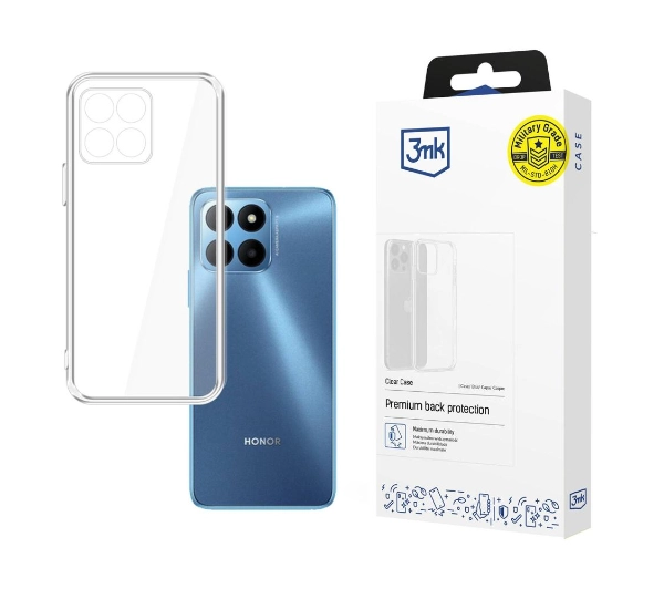 Etui 3MK Clear Case do Honor 70 Lite Przezroczysty