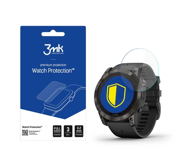 Szkło hybrydowe 3MK Watch Protection do Garmin Fenix 7X Pro Solar