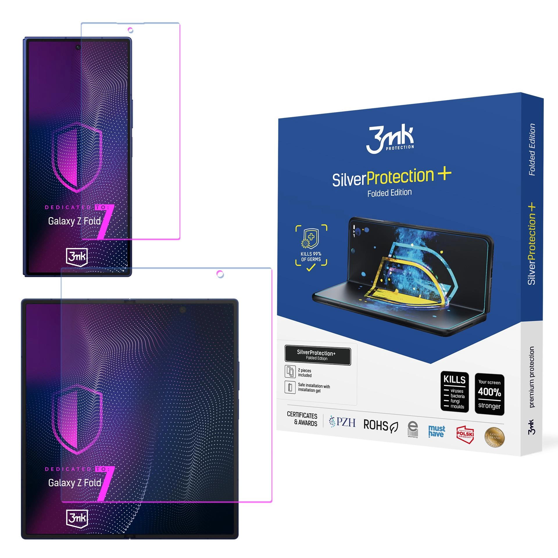 Folia ochronna 3mk SilverProtection+ Folded Edition do Samsung Galaxy Z Fold 7