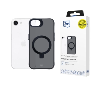 3mk Smoke Case Mag&Stand do iPhone 16E