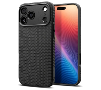 Etui Spigen Liquid Air do iPhone 17 Pro Czarny