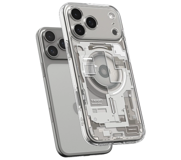 Spigen Ultra Hybrid Mag MagSafe do iPhone 17 Pro zero one titanium