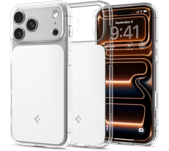 Etui Spigen Ultra Hybrid "T" Mag MagSafe do iPhone 17 Pro Biały