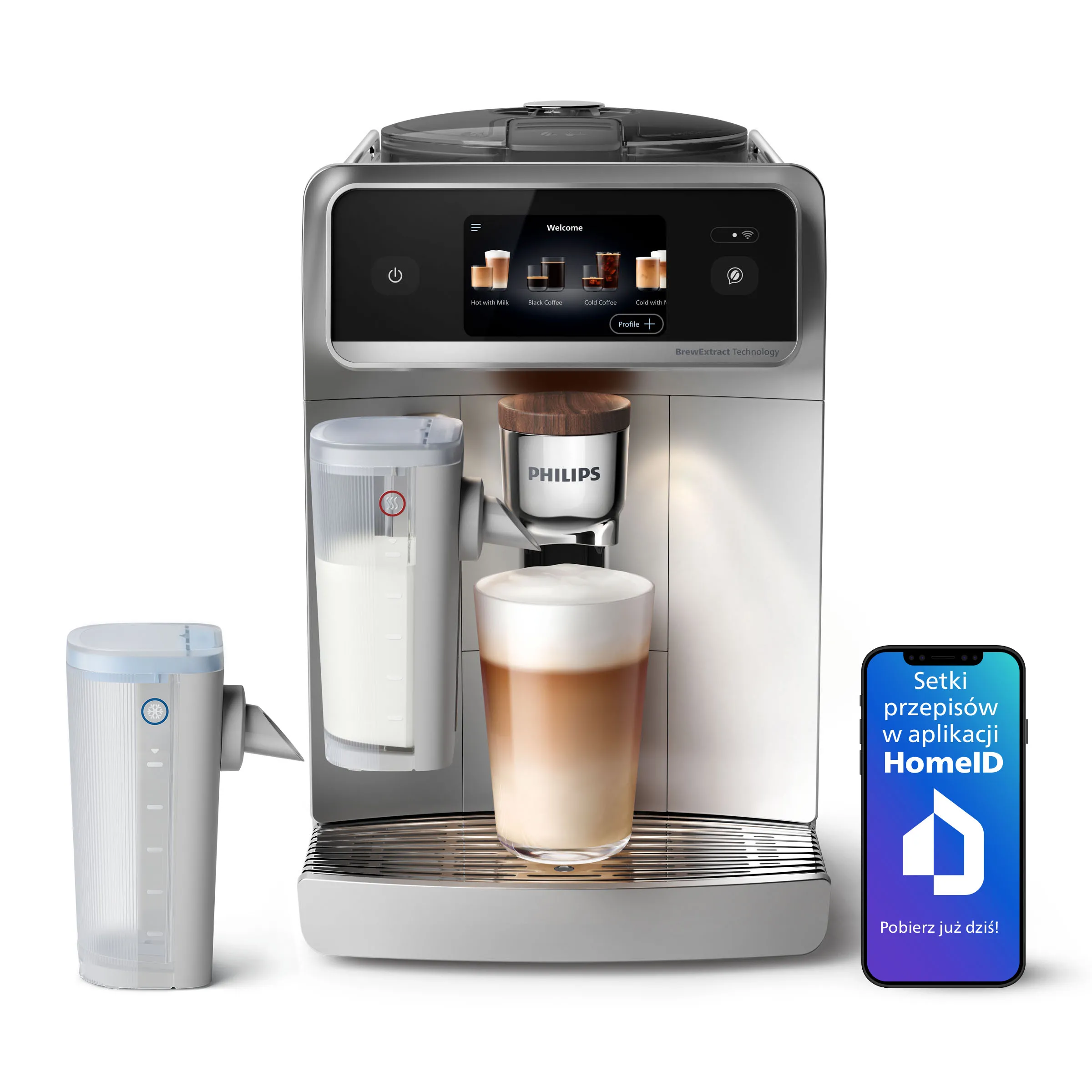 Ekspres Philips 8000 LatteGo Pro Café Aromis EP8757/20