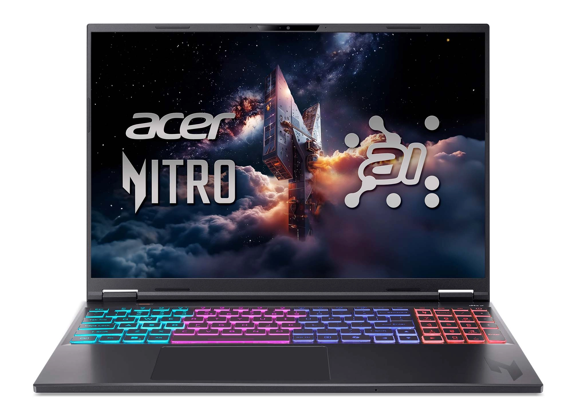 Laptop gamingowy Acer Nitro 16S AI AN16S-61 16" 180Hz Ryzen AI 9 365 32GB RAM 1TB Dysk SSD RTX5070Ti DLSS4 Win11 Pro Czarny Funkcje AI