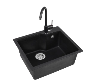 Franke UBG 610 Granitowy Onyx + bateria Pola Onyx - Kup na Raty - RRSO 0%