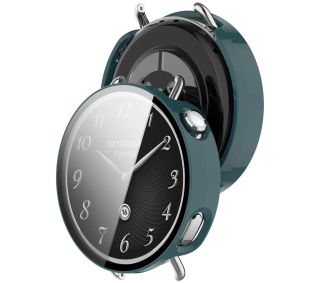 Bizon ze szkłem do Xiaomi Watch S4 41mm Zielony