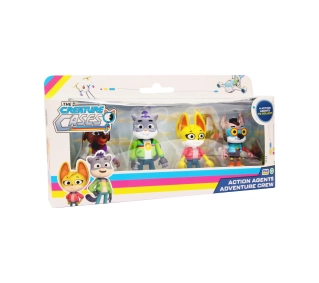 PMI Kids World The Creature Cases Action Agents 4 Pack