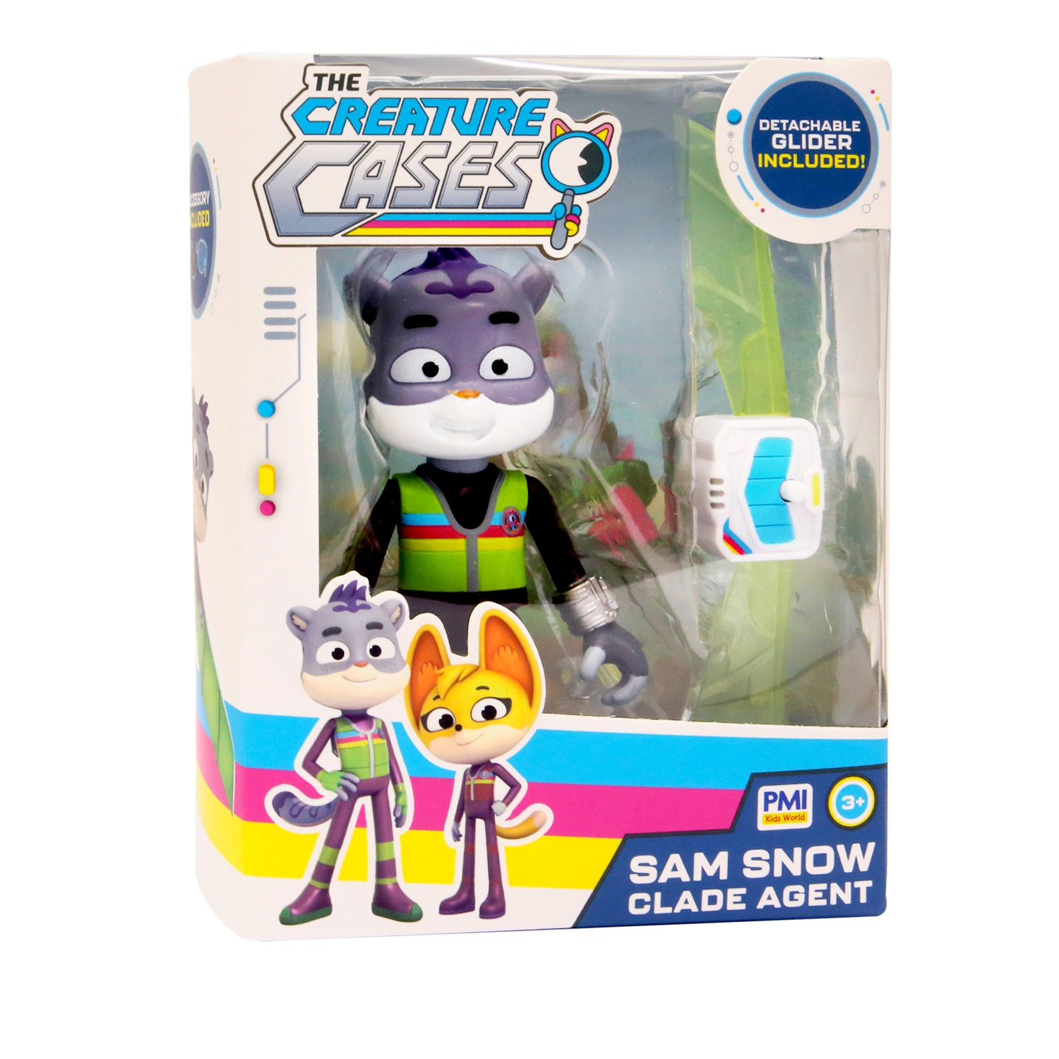 Figurka PMI Kids World The Creature Cases Action Agent Sam Snow
