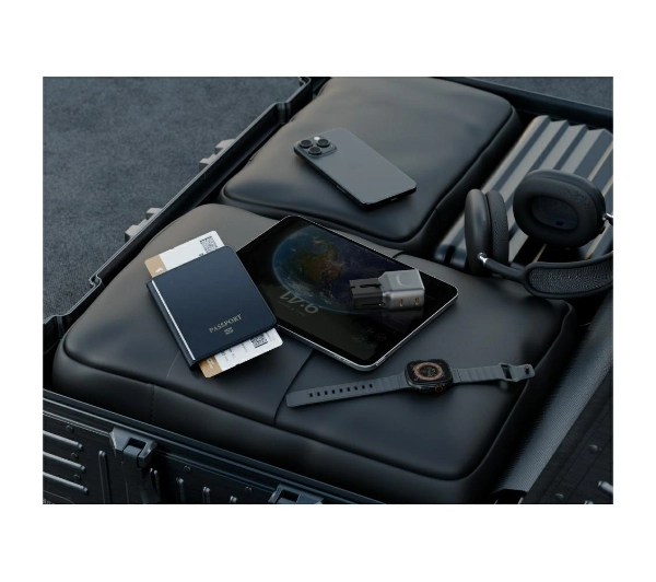 Energea TravelGo Adapter 2x USB-C 45W Grafitowy