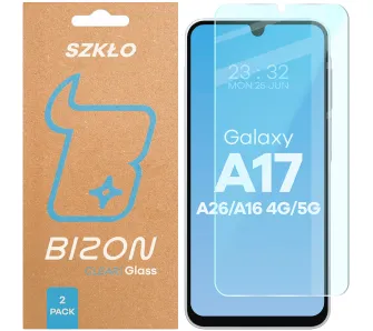 Szkło hartowane Bizon Clear Duo do Samsung Galaxy A16 4G/5G / A17 5G / A26 5G