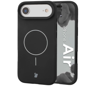 Etui Bizon Silikonowe Soft z MagSafe do Apple iPhone Air Czarny