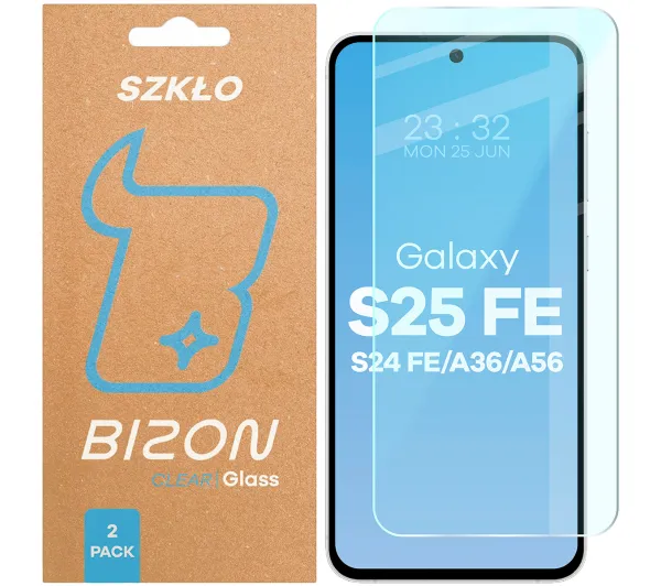 Bizon Clear Duo do Samsung Galaxy S25 FE / S24 FE / A36 5G / A56 5G