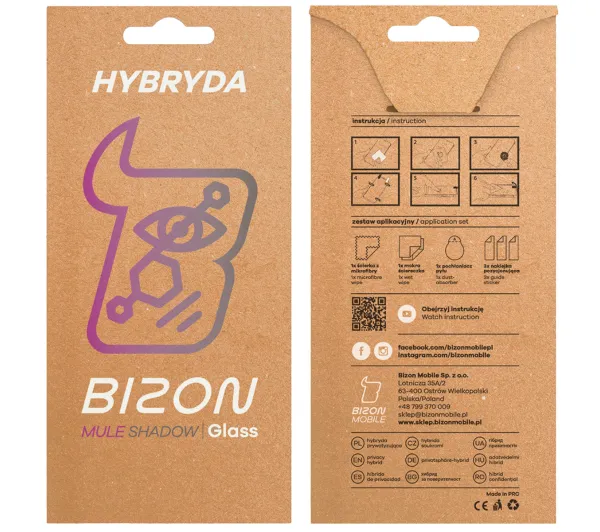 Bizon Prywatyzujące Mule Shadow do Samsung Galaxy S25 Ultra