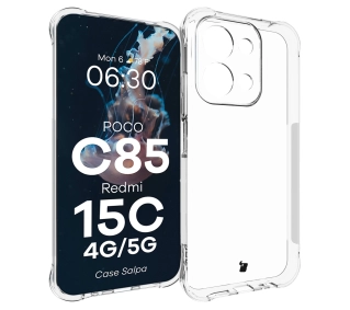 Bizon Elastyczne Salpa do Xiaomi Redmi 15C 4G / 5G Przezroczysty