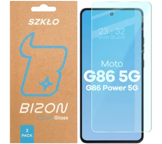 Szkło hartowane Bizon Clear Duo do Motorola Moto G86 5G / G86 Power 5G