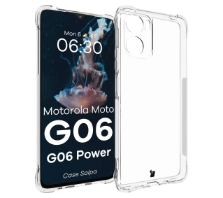Bizon Elastyczne Salpa do Motorola Moto G06/G06 Power Przezroczysty