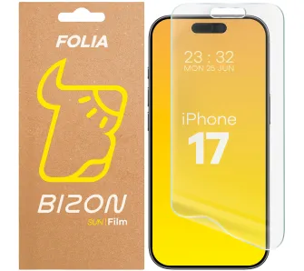 Folia ochronna Bizon matowa Film Sun do iPhone 17