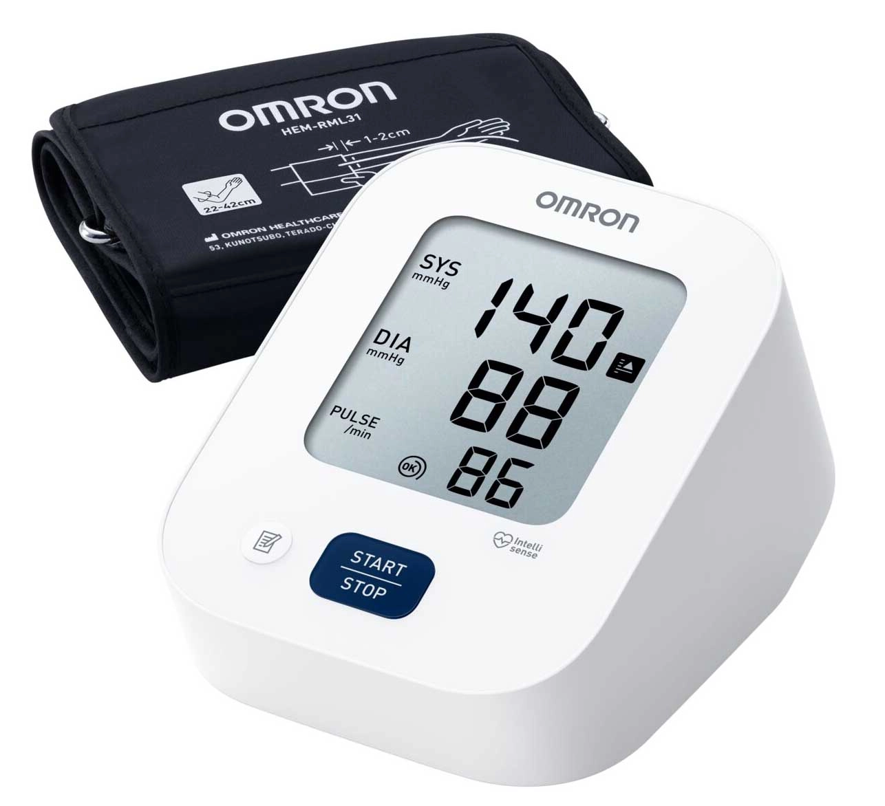 Ciśnieniomierz Omron M2+ Wykrywanie arytmii