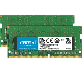 Pamięć Crucial DDR4 64GB (2x32GB) 3200 CL22 SODIMM Zielony