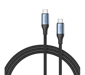 Kabel Vention USB-C do USB-C 4.0 5A 1m Czarny
