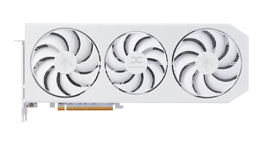 PowerColor Radeon RX 9070XT 白Hellhound Karta graficzna PowerColor Hellhound Spectal White OC Radeon RX