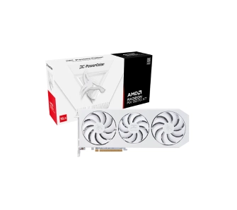 Karta graficzna PowerColor Hellhound Spectal White OC Radeon RX 9070 XT 16GB GDDR6 256bit FSR