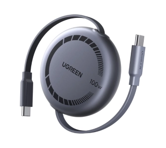 Kabel UGREEN L531 USB-C do USB-C 100W 1m Szary