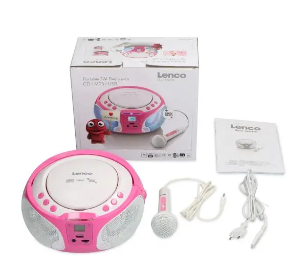 Lenco SCD-650 Różowy - Kup na Raty - RRSO 0%