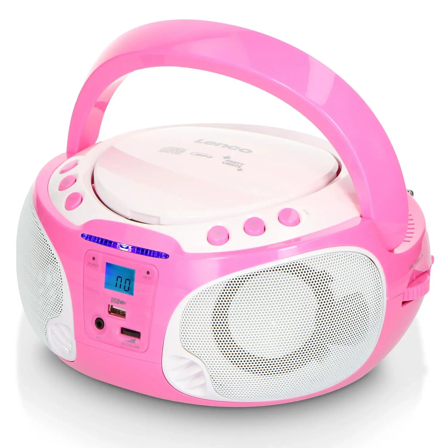 фото Магнитола Lenco SCD-650 pink 2