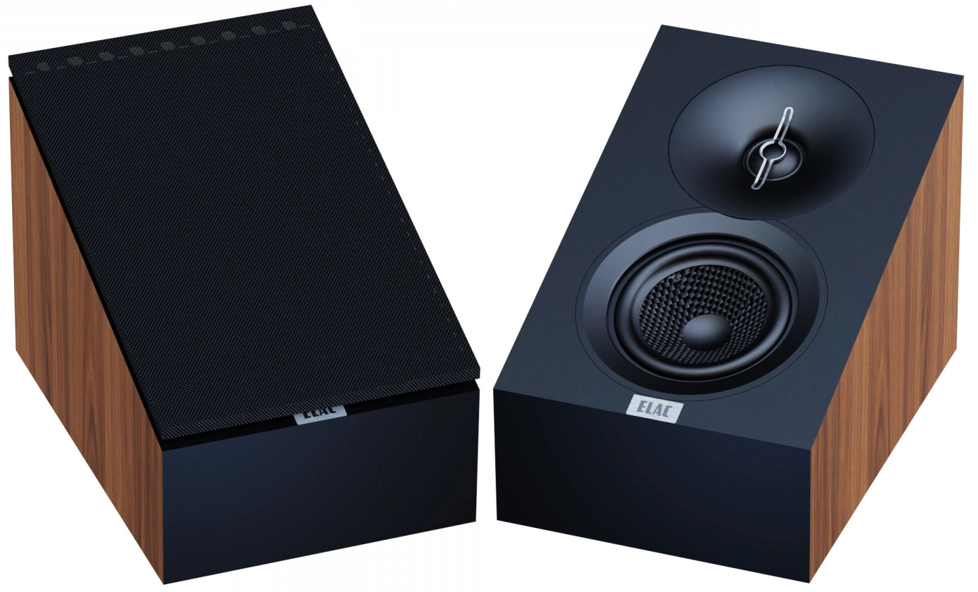 Kolumny efektowe Dolby Atmos Elac Debut 3.0 A4.3 Walnut 2szt.