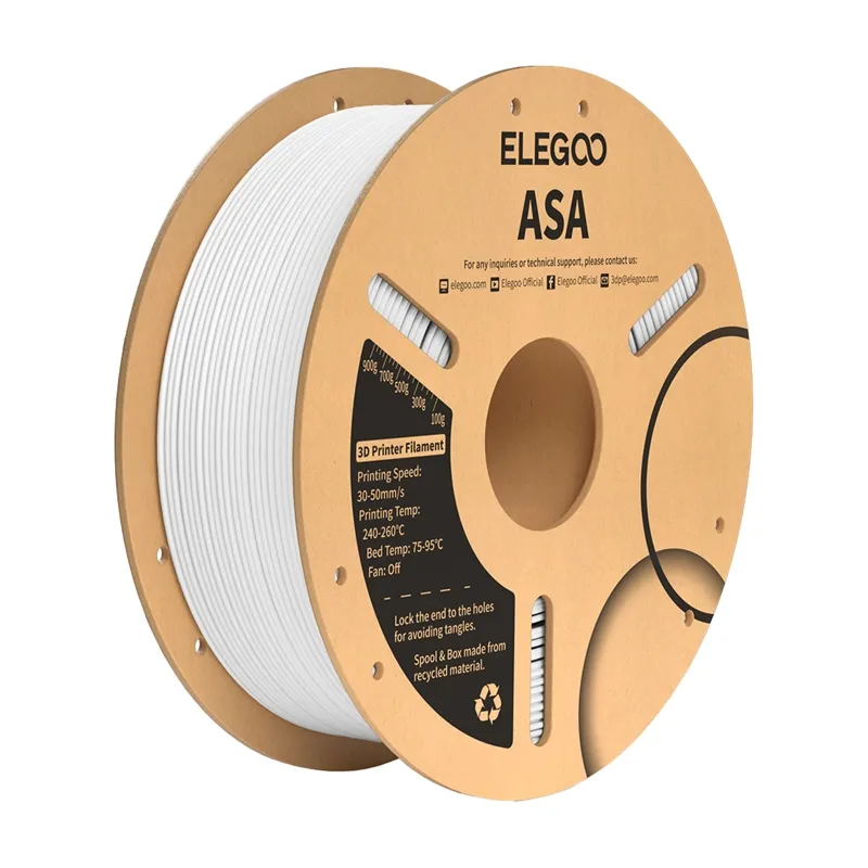 Filament Elegoo ASA 1,75mm Biały