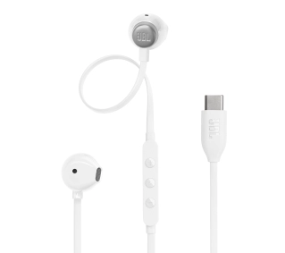 JBL Tune 305C USB-C Douszne Biały
