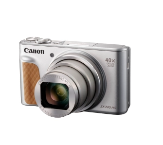 Aparat Canon PowerShot SX740 HS Lite Edition Travel Kit Srebrny