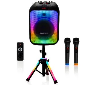 Power Audio Musicmate MM-SC1000 PartyPowerX 400W Bluetooth Radio FM Czarny