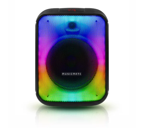Musicmate MM-SC1000 PartyPowerX 400W Bluetooth Radio FM Czarny - Kup na Raty - RRSO 0%